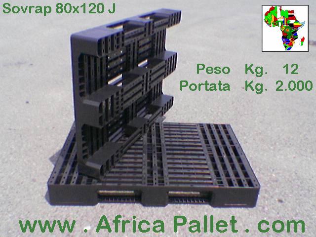 Set 5 Pallet In Plastica 1200x800 Mm - Portata 1000kg, Made In Italy - Con Tappetino Auto In Omaggio - Foto 5